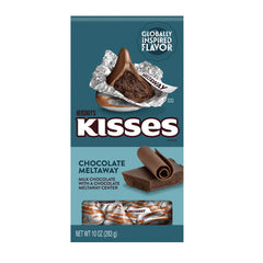 HERSHEY'S KISSES Chocolate Meltaway Flavored Kisses, 10oz Pouch