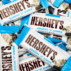 HERSHEY’S Cookies ‘n’ Creme Snack Size Bars 5 lbs. Bulk Candy Box