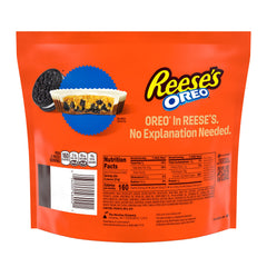 REESE'S OREO® Milk Chocolate and White Creme Snack Size Peanut Butter Cups, 8.8 oz