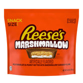 REESE'S Marshmallow Milk Chocolate Snack Size Peanut Butter Cups, 9.35 oz