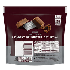 HERSHEY'S NUGGETS Milk Chocolate Candy Share Pack, 9.2 oz