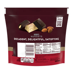 HERSHEY'S NUGGETS SPECIAL DARK Chocolate with Almonds Candy Share Pack, 8.6 oz