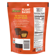 REESE'S Miniatures Plant Based Oat Chocolate Confection Peanut Butter Cups Candy Bag, 4.5 oz
