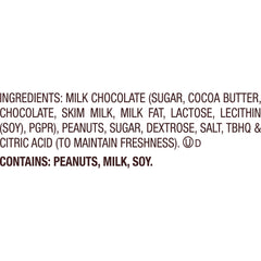 REESE'S Milk Chocolate Peanut Butter Snack Size Cups, Candy Bag, 10.5 oz
