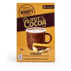 HERSHEY'S S'MORES Hot Cocoa Mix, 0.88oz (6 Count)