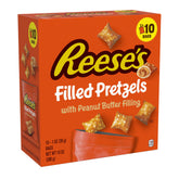 REESE’S Peanut Butter Filled Pretzels Bags, 1 oz. (10 Pack)