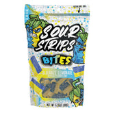 Sour Strips BlueRazz Lemonade Bites Candy Bag, 6.35oz