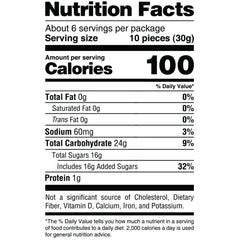 Sour Strips Melonade Bites Candy Bag, 6.35oz