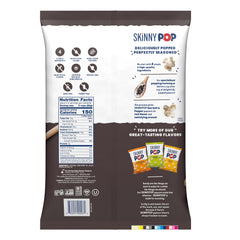 SKINNYPOP Sea Salt & Pepper Flavored Popcorn, 4.4 oz bag