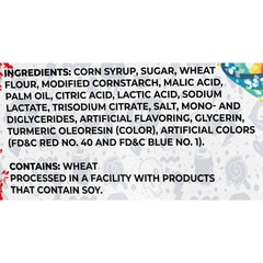 Sour Strips Rainbow Candy Party Bag, 10.2oz