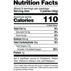 Sour Strips Strawberry Candy Party Bag, 10.2oz