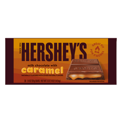 HERSHEY'S Milk Chocolate with Caramel Candy Bars, 1.4 oz (36 Count)
