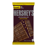 HERSHEY'S Milk Chocolate Almond Giant 7.37oz Candy Bar
