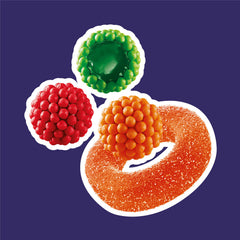 SHAQ-A-LICIOUS SLAMS Assorted Fruit Flavored Crunchy & Chewy Candy Bag, 9.8 oz