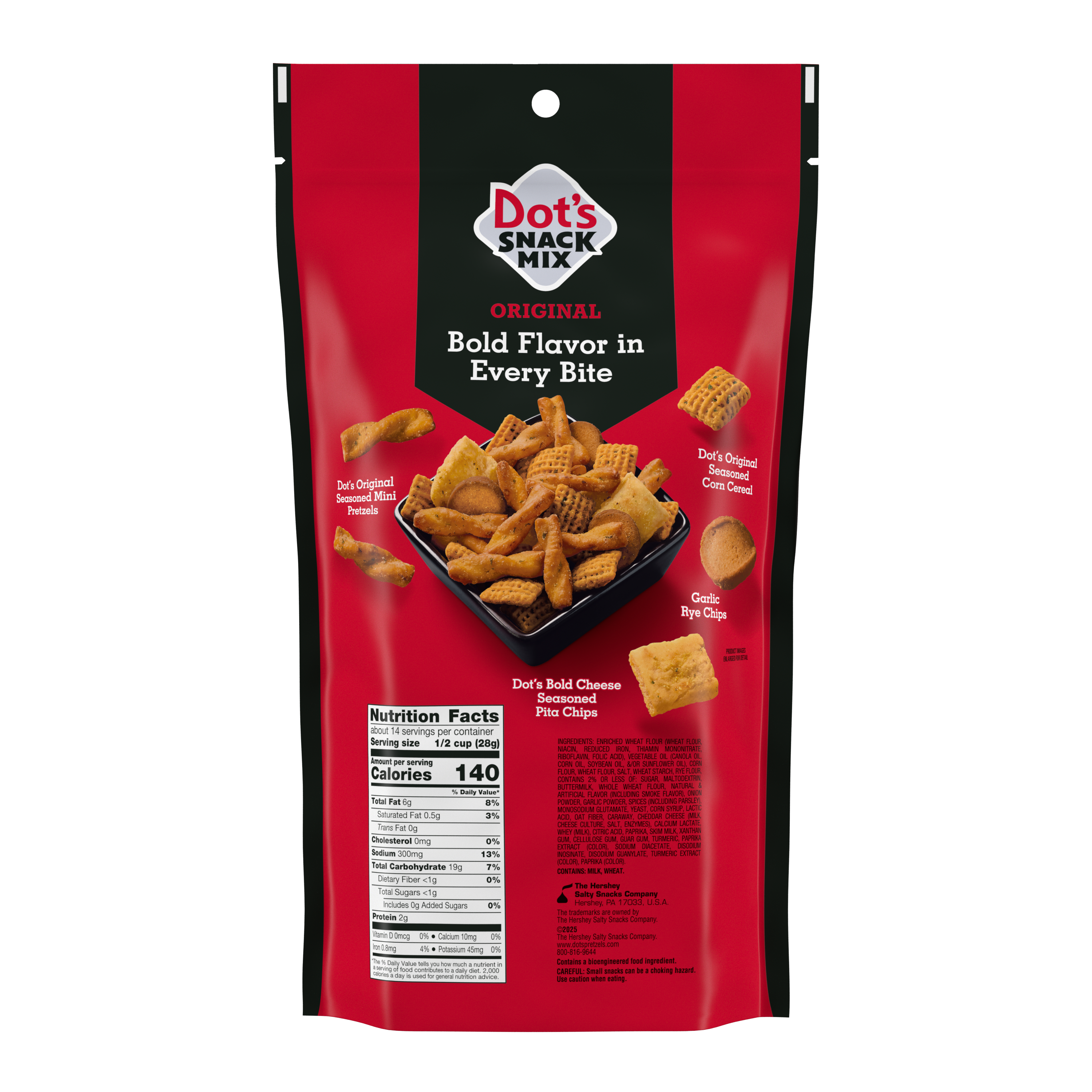 DOT’S PRETZELS Original Snack Mix, 14 oz