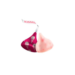 HERSHEY'S KISSES Strawberry Ice Cream Cone Flavored Candy Share Pack, 8.2 oz