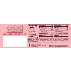 HERSHEY'S Strawberries 'N' Creme Ice Cream Flavored Standard Size Candy Bar, 1.38oz (24 Count)