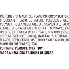 REESE'S Zero Sugar Miniatures Chocolate Peanut Butter Cups Candy Bag, 15.5 oz