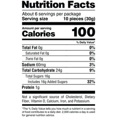 Sour Strips BlueRazz Lemonade Bites Candy Bag, 6.35oz